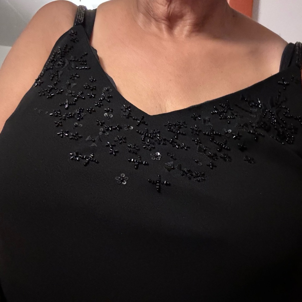 Beautiful Black Maxi Dress size 12 - Picture 2 of 5